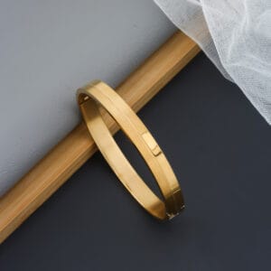 Trendy Stylist Golden Kada Bracelet