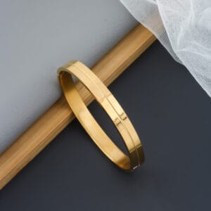 Trendy Stylist Golden Kada Bracelet