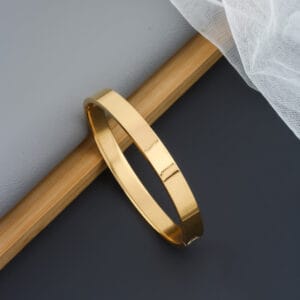 Trendy Stylist Golden Kada Bracelet
