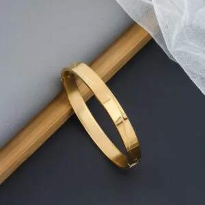 Trendy Stylist Golden Kada Bracelet