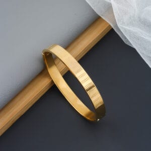 Trendy Stylist Golden Kada Bracelet