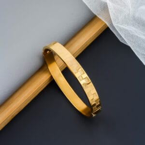 Trendy Stylist Golden Kada Bracelet
