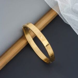 Trendy Stylist Golden Kada Bracelet