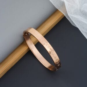 Trendy Stylist Rose Gold Kada Bracelet