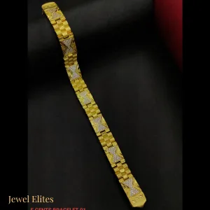 Gold Plated with Dimond Bracelate
